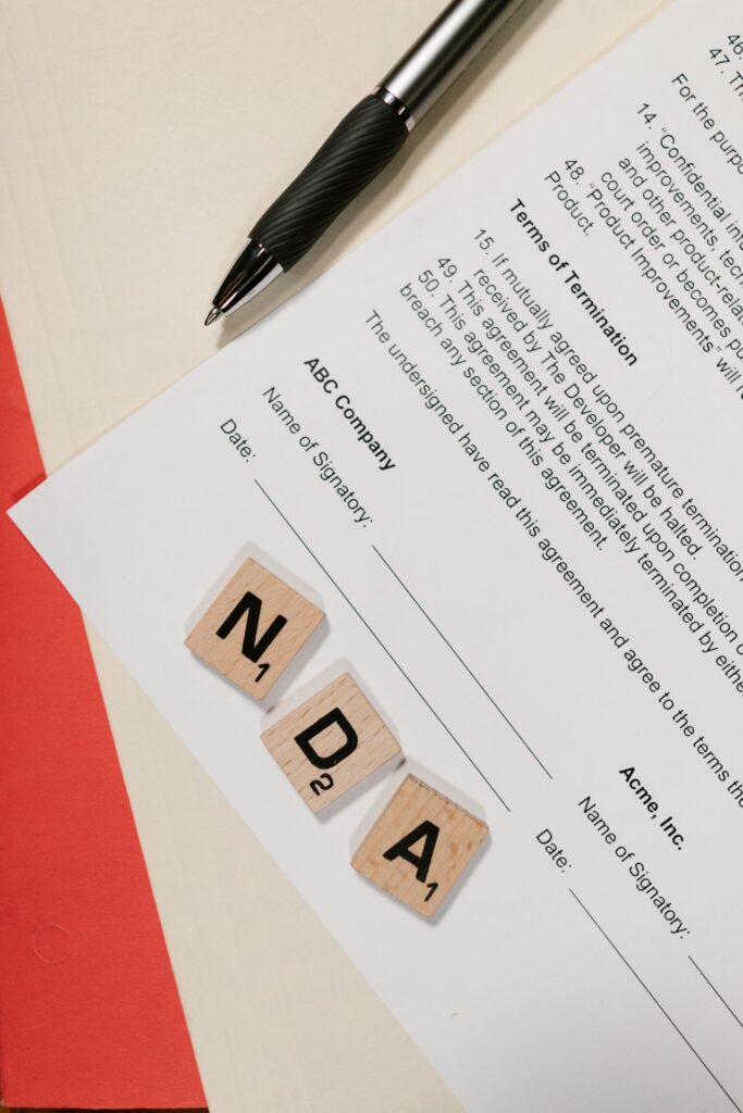 NDA controleren