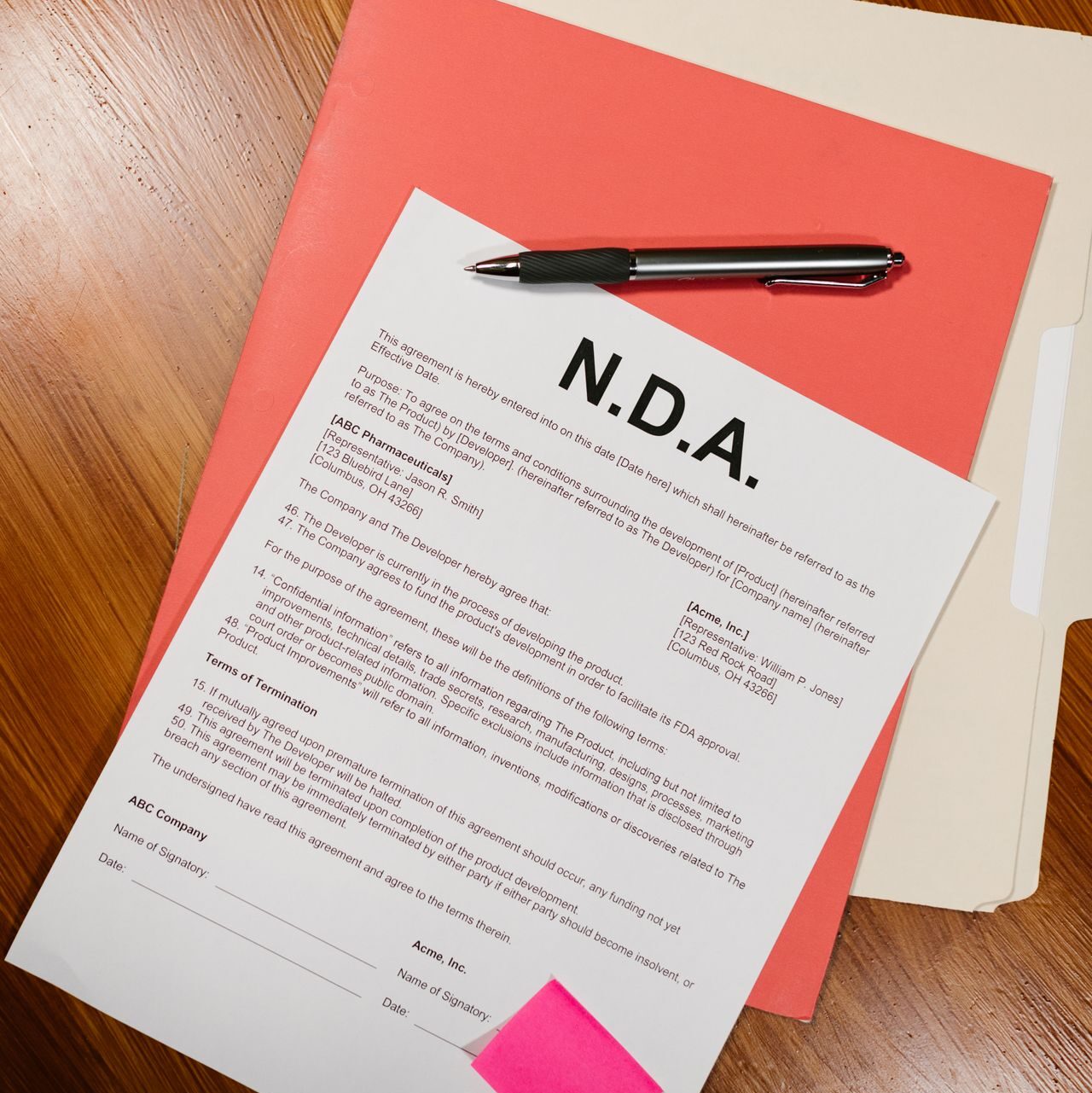 NDA controleren den bosch
